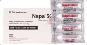 Napa 500 mg Suppository, Napa Suppository, Napa 500 Suppository,
